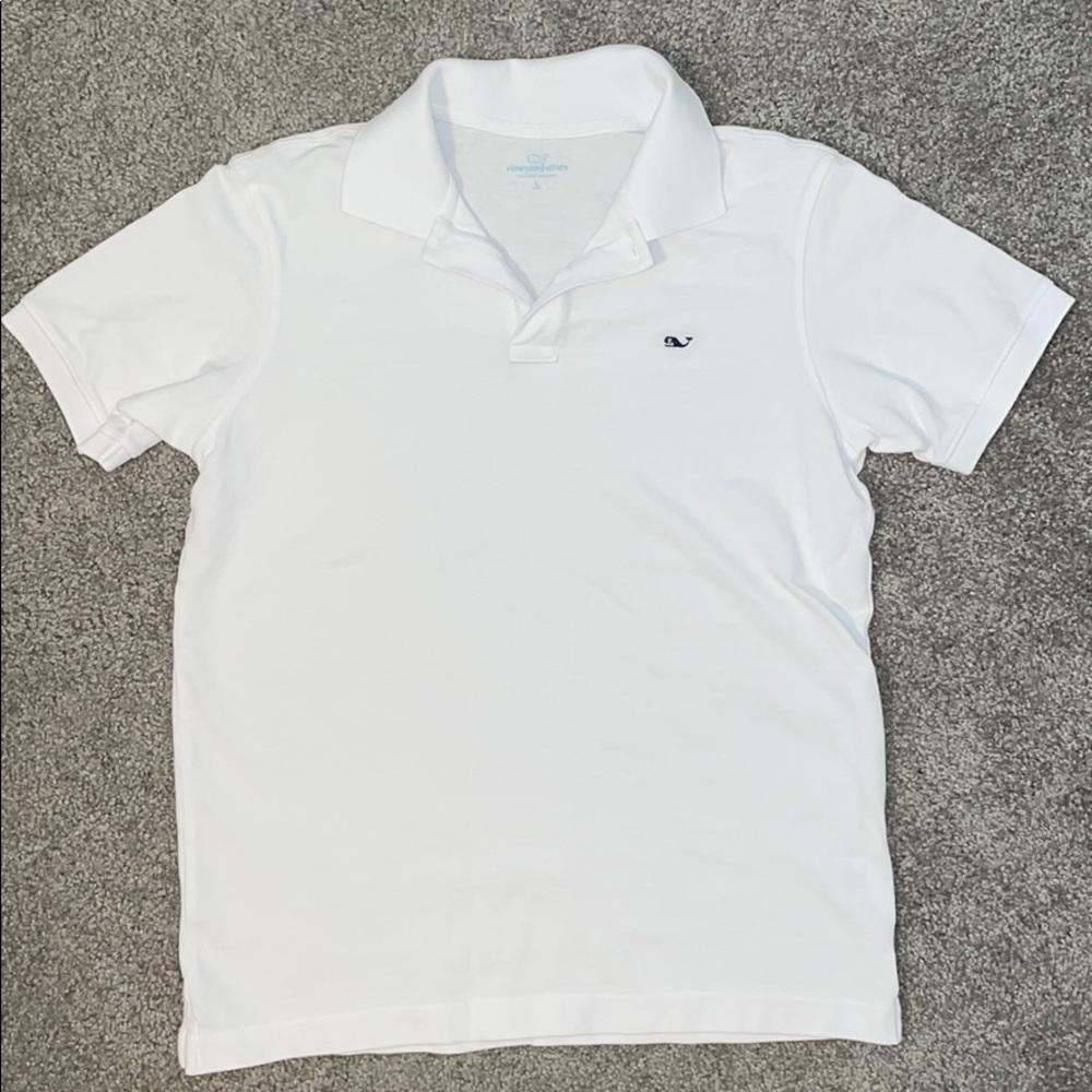 Vineyard Vines Boys Classic Pique Polo
